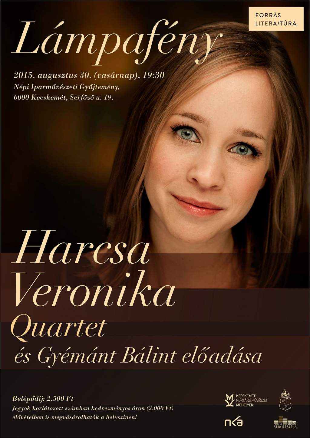 Lámpafény - Harcsa Veronika Quartet és Gyémánt Bálint