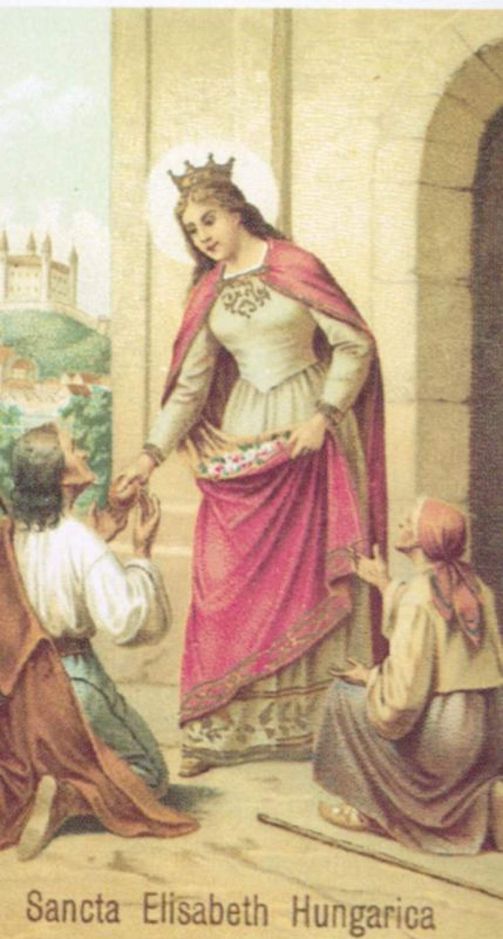 Szent Erzsébet, a szegények gyámolítója