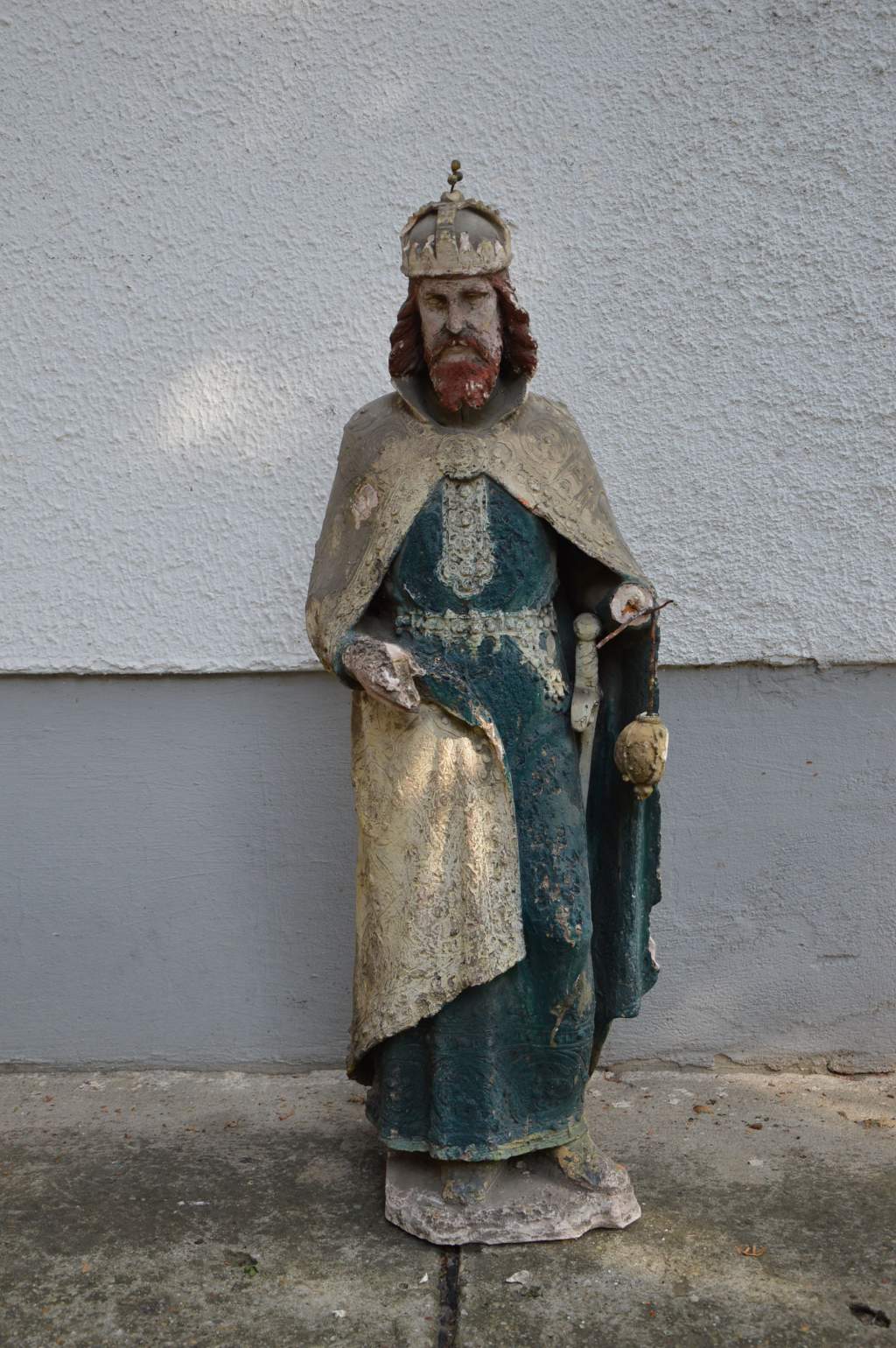 Szent István-szobor- felújítása