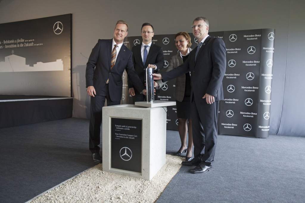 A Mercedes-Benz 185 milliárd forintos beruházást jelent be Kecskeméten