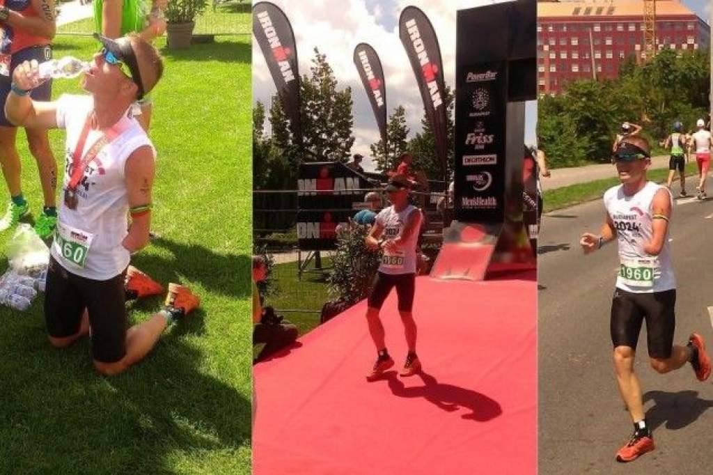 Boronkay Péter győztes befutója az Ironman 70.3 Budapest versenyen