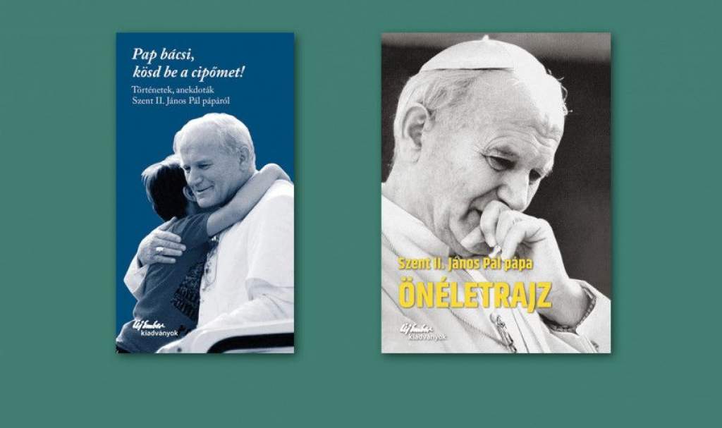 Készüljünk együtt a jubileumra! – Könyveink közelebb hozzák Önhöz Szent II. János Pál pápa személyét