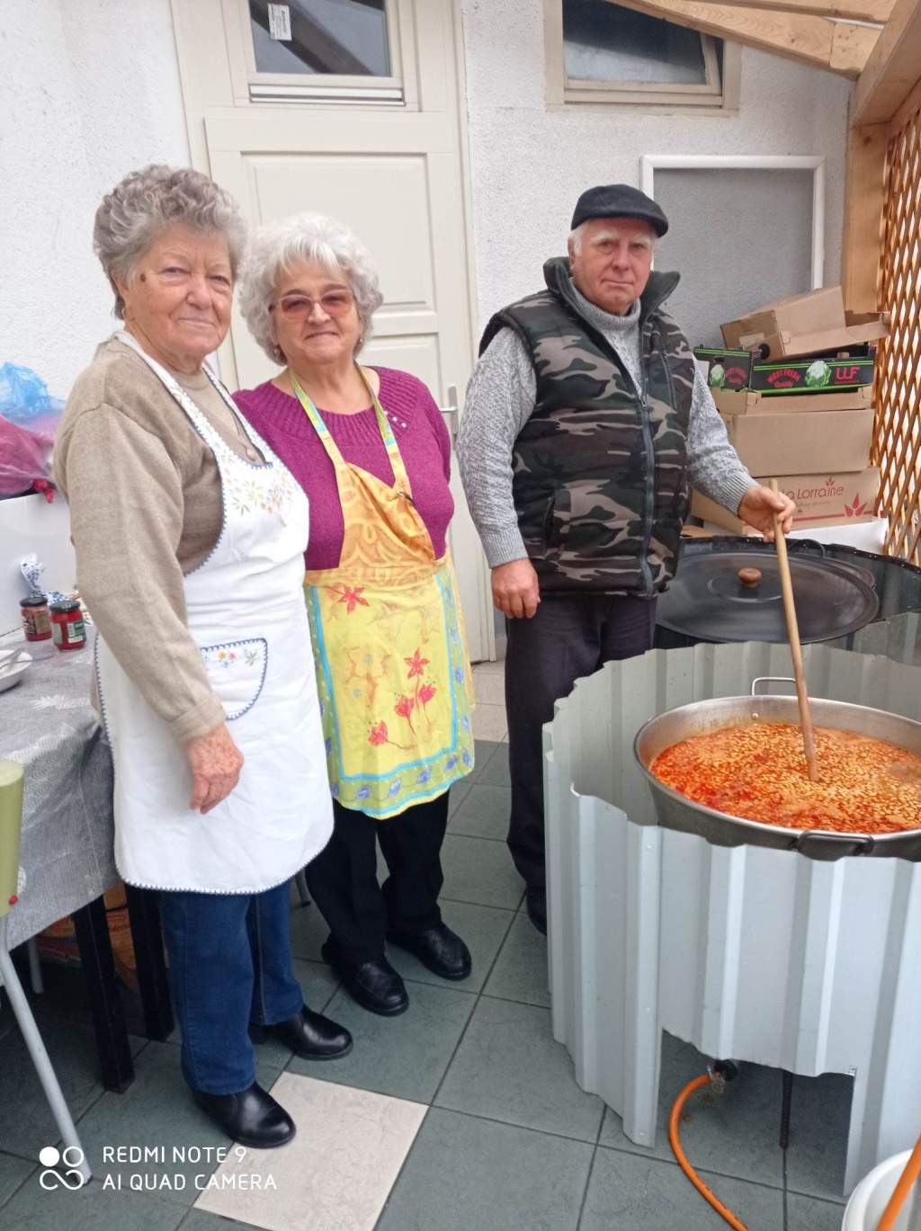 Hunyadivárosi nyugdíjasok főzték a wojtylások szombati ebédjét