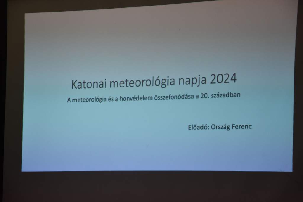 Wojtyla Akadémia – A meteorológia és a honvédelem összefonódása a 20. században