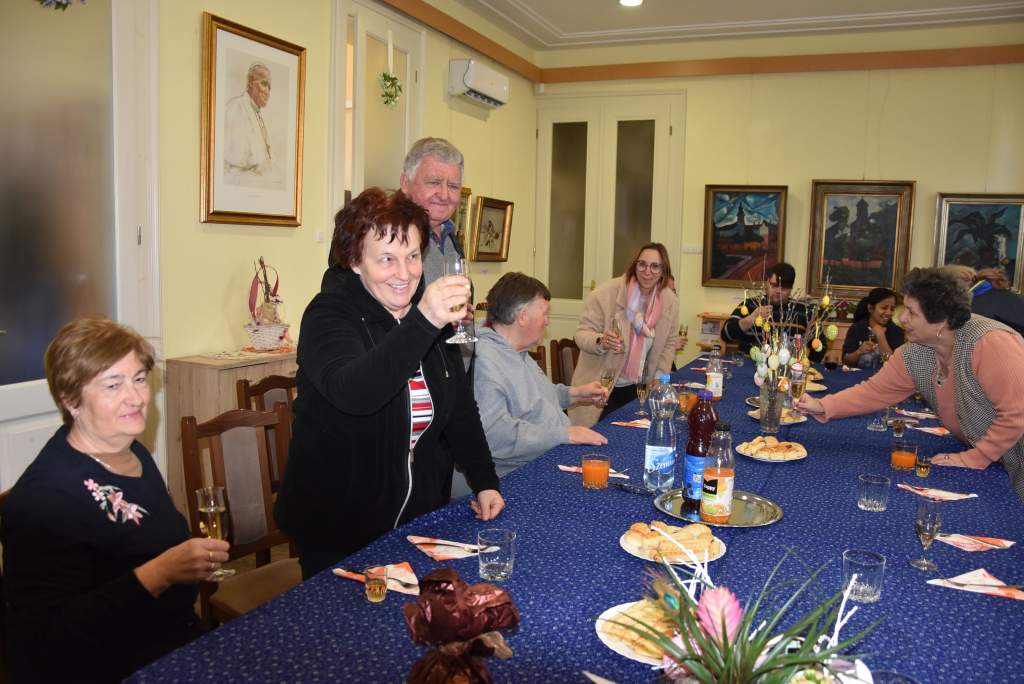 A népkonyha vezetőit köszöntötte a Wojtyla-csapat