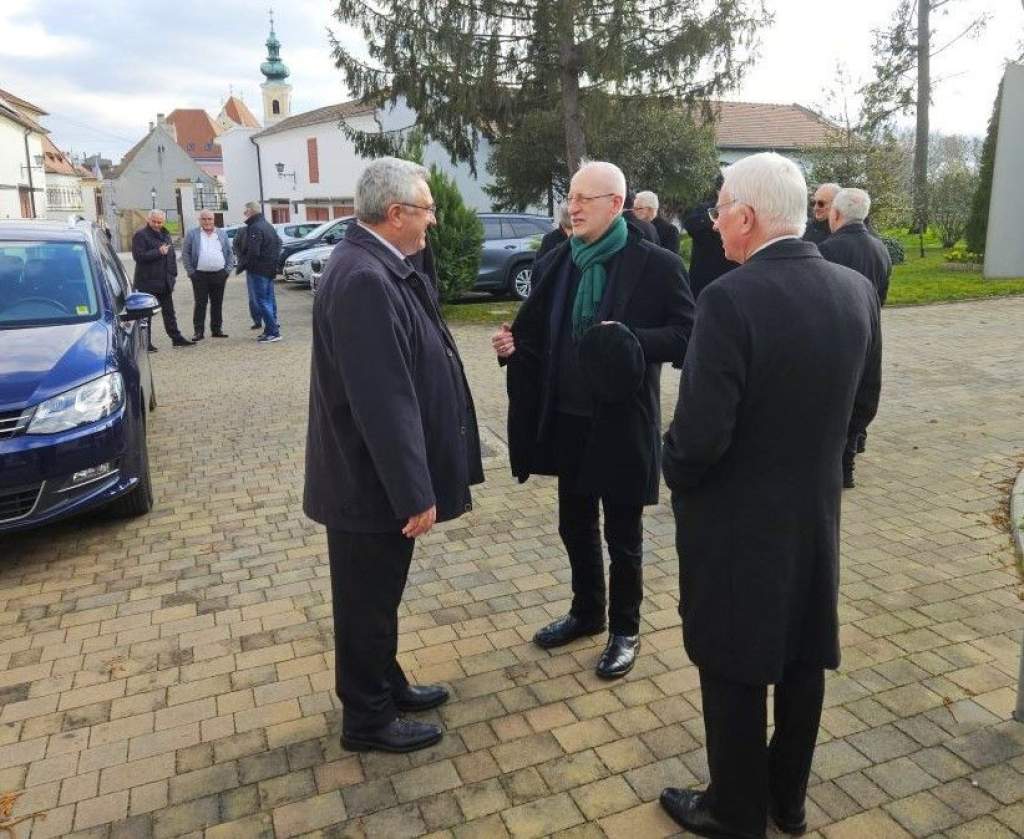 Veres András meghívására Győrbe látogattak az osztrák püspökök 