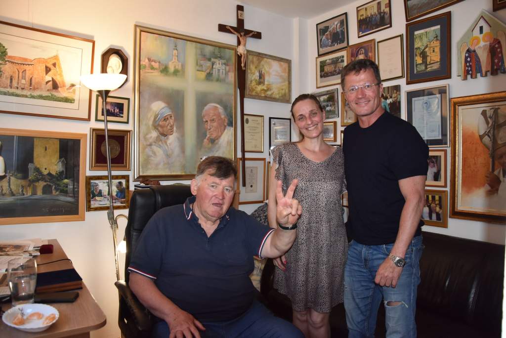 Stohl András vendégeskedett a Wojtylában Stohl András vendégeskedett a Wojtylában