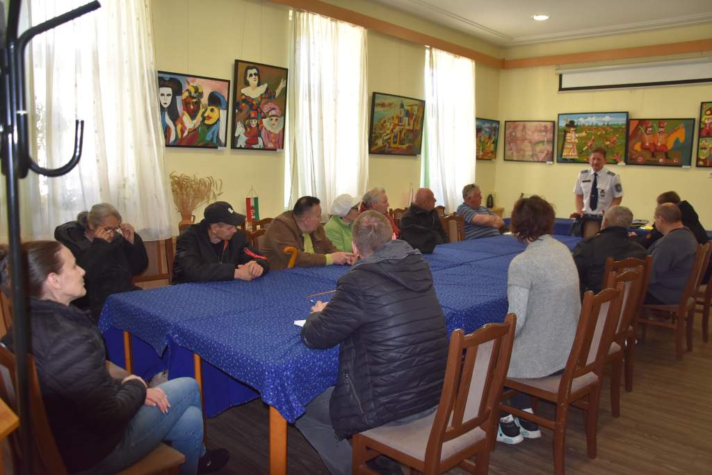 Közlekedésbiztonsági előadás a Wojtylában