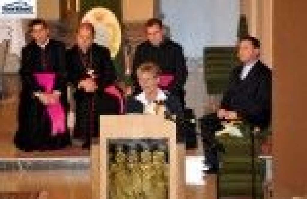 Dr. Hoffmann Rózsa  államtitkár évnyitó beszéde a katolikus iskolák Veni sancte-jén Kiskunmajsán
