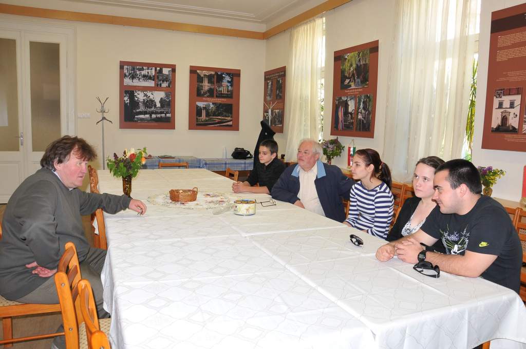 Pécsváradi vendégek látogatása  a Wojtylában