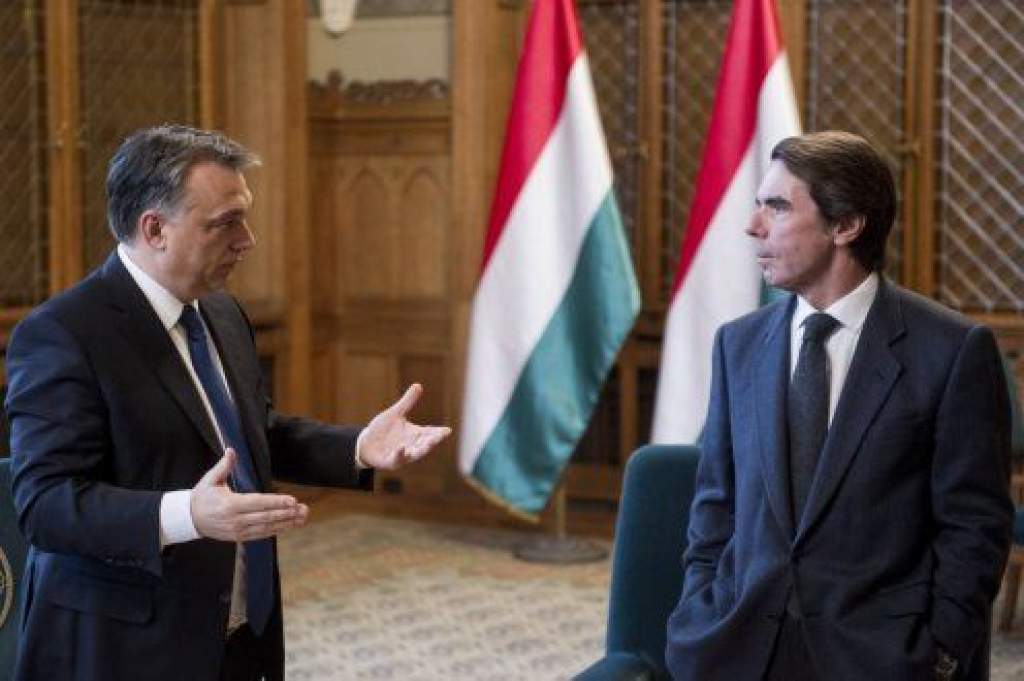A 2014-es EP-választásról is tárgyalt Orbán Viktor és José María Aznar