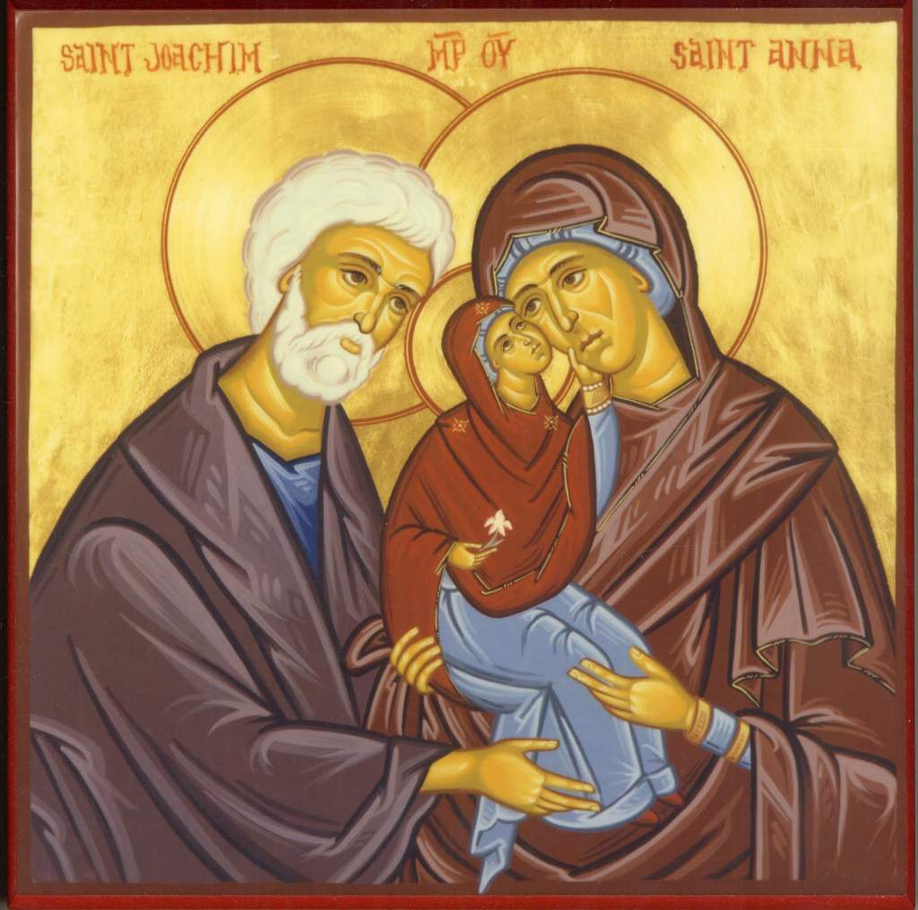 A mai napon Szent Annáról és Szent Joachimról emlékezünk meg