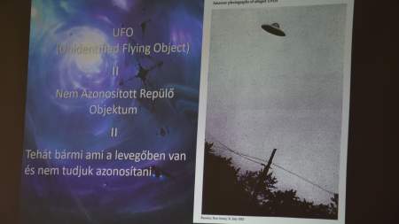 Tények az ismeretlenről — Szűcs László az UFO-król beszélt a Wojtyla Akadémián