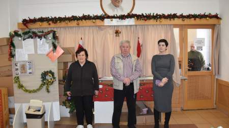 Frankó János támogatta az újévi ebédosztást