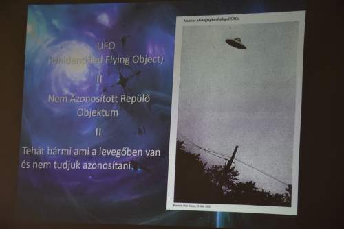 Tények az ismeretlenről — Szűcs László az UFO-król beszélt a Wojtyla Akadémián