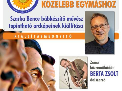 Közelebb egymáshoz – Szarka Bence különleges portrékiállítása